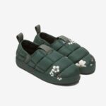Puffer Slippers With Padded Quilting